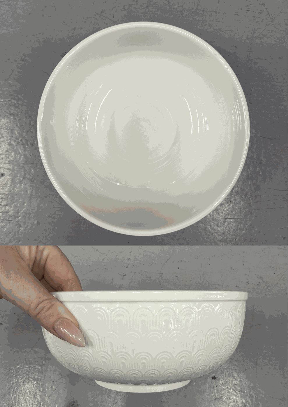 China Centre 20cm Arch-Embossed Bowl